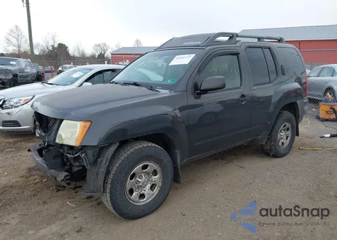 2008 Nissan Xterra X from USA, damaged, VIN 5N1AN08W18C529879